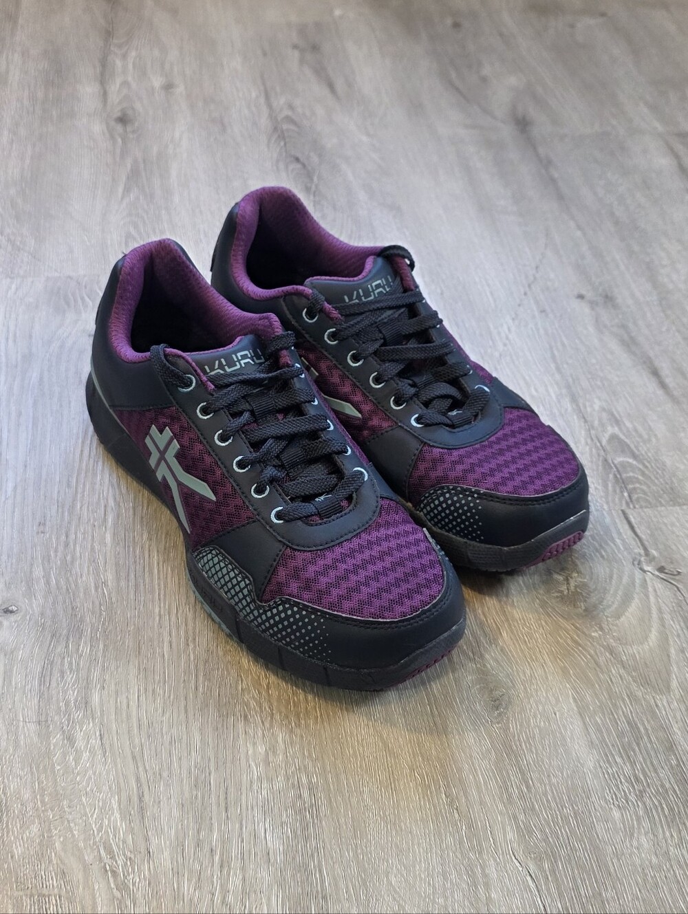 Kuru Quantum 2 Womens Size 9 Purple Blue Athletic Running Walking Shoes NWOT